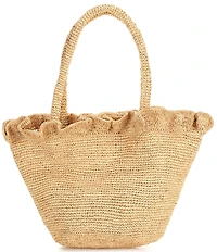 Loeffler Randall Cyrus Raffia Tote Bag