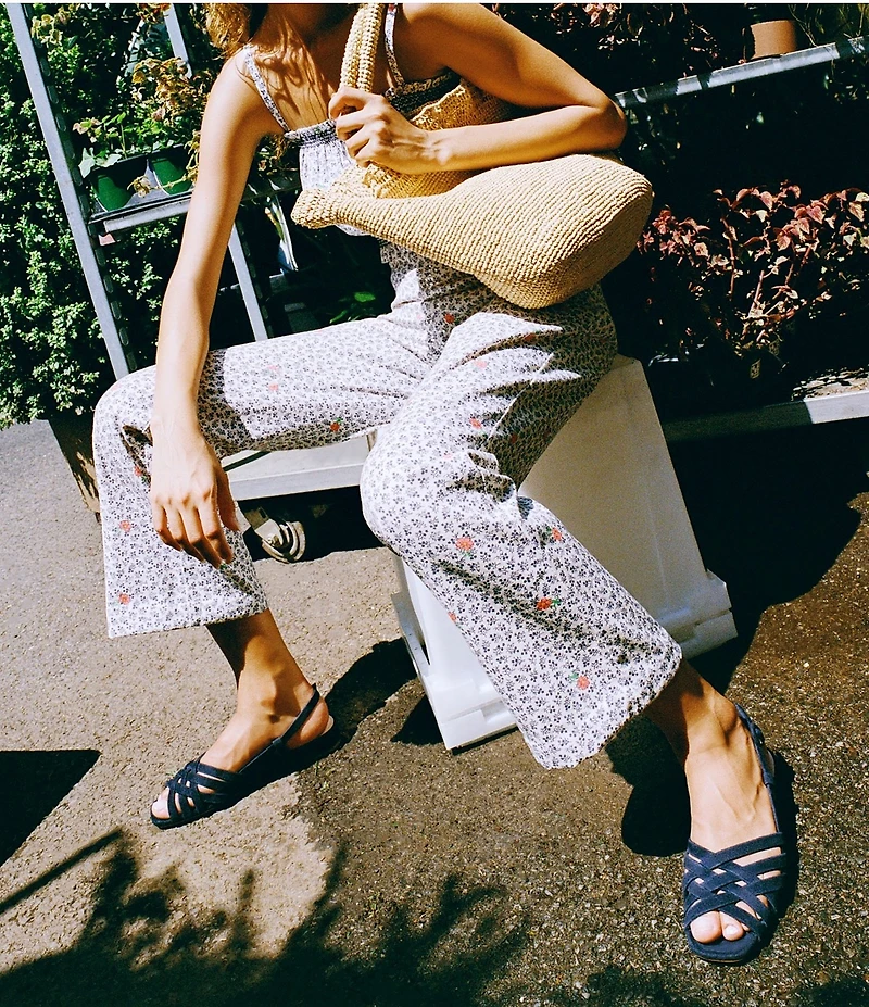 Loeffler Randall Cyrus Raffia Tote Bag