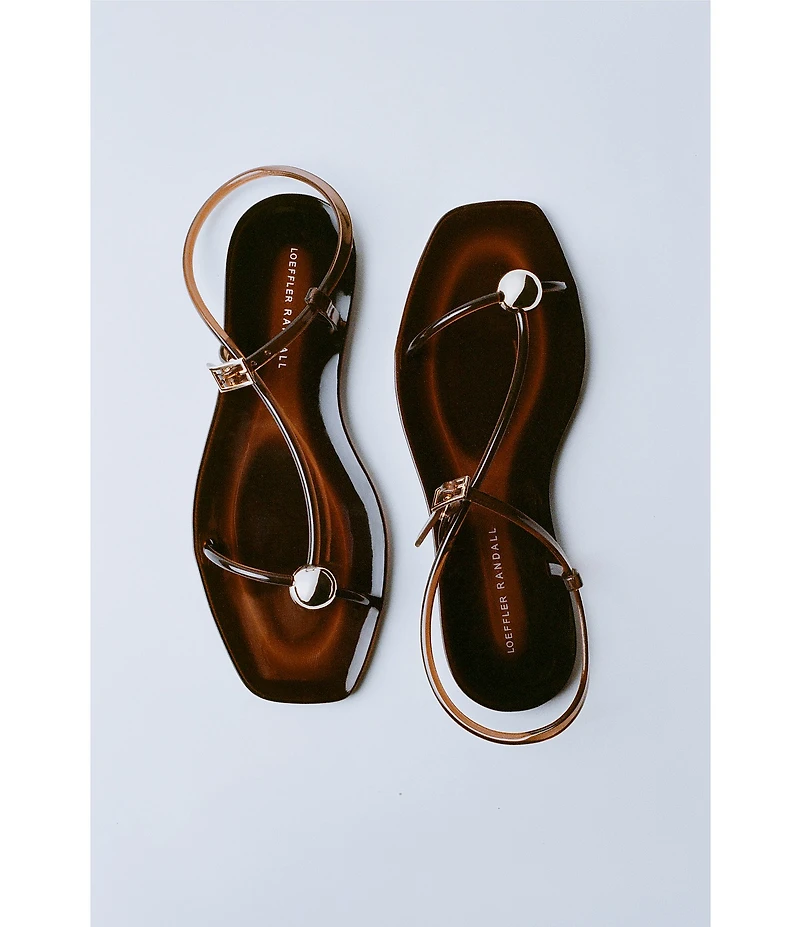 Loeffler Randall Dana Jelly Thong Sandals