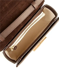 Loeffler Randall Desi Zebra Straw Crossbody Bag