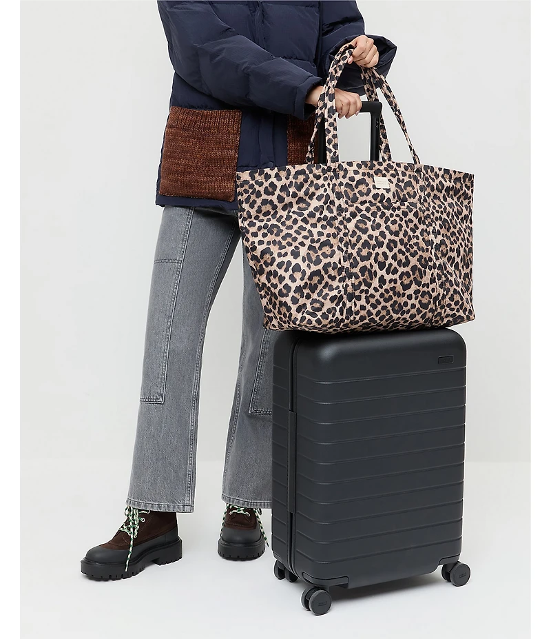 Loeffler Randall Dina Animal Print Travel Tote Bag