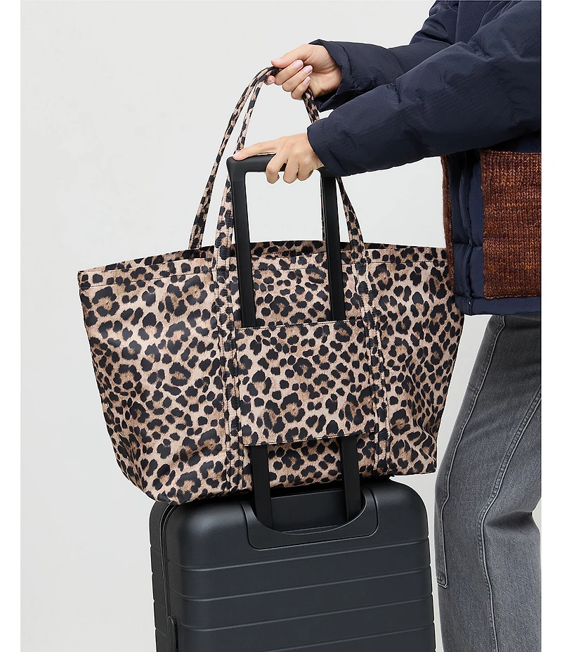 Loeffler Randall Dina Animal Print Travel Tote Bag
