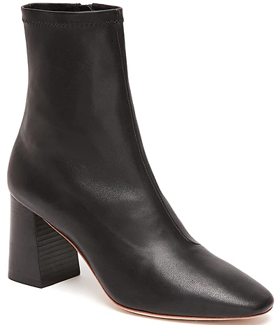 Loeffler Randall Elise Leather Stretch Booties