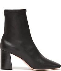 Loeffler Randall Elise Leather Stretch Booties