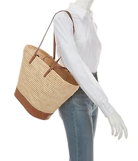 Loeffler Randall Granger Straw Tote Bag