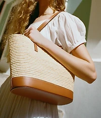 Loeffler Randall Granger Straw Tote Bag