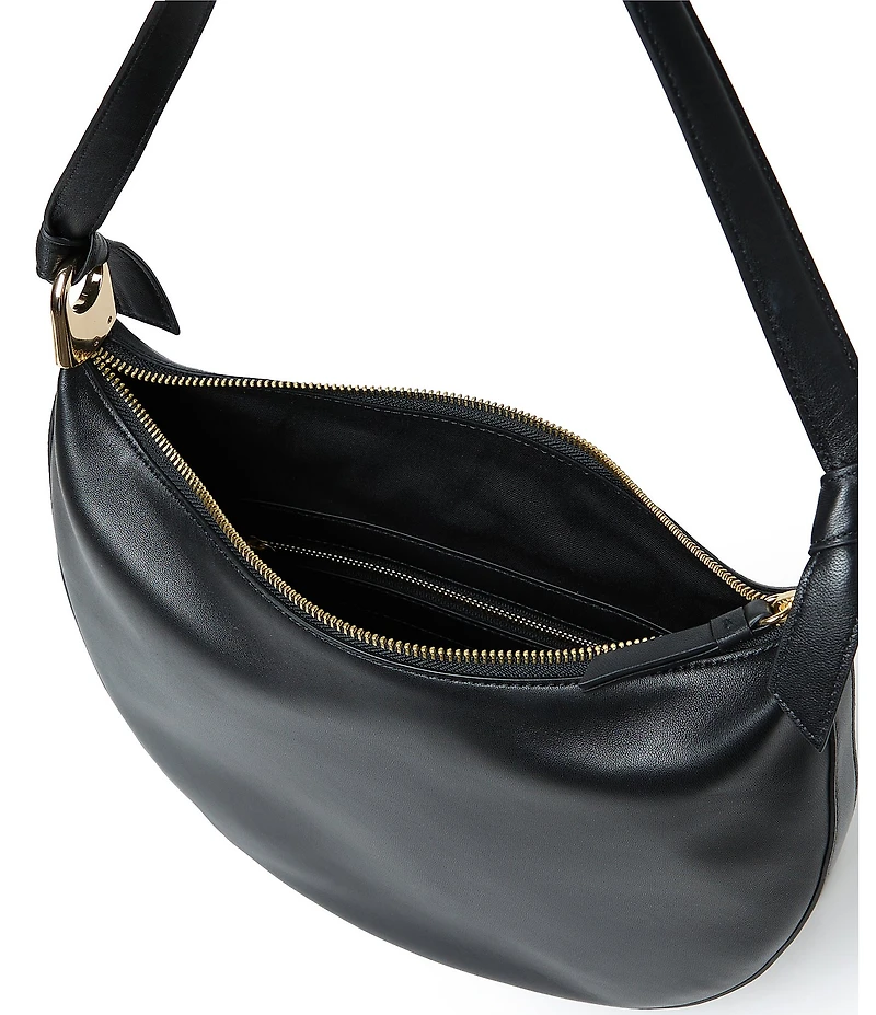 Loeffler Randall Harlow Black Leather Shoulder Bag