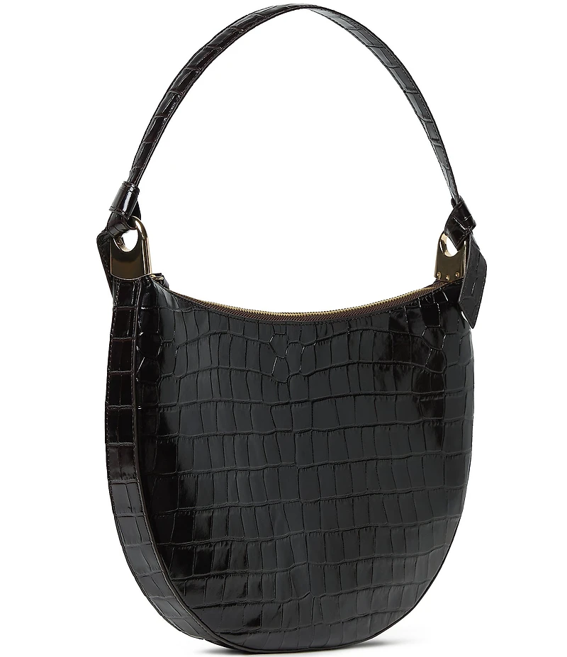 Loeffler Randall Harlow Croc Shoulder Bag