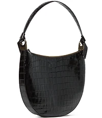 Loeffler Randall Harlow Croc Shoulder Bag