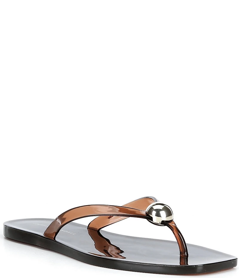 Loeffler Randall Jovie Jelly Thong Flip Flops