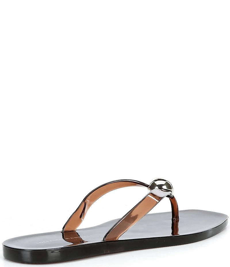 Loeffler Randall Jovie Jelly Thong Flip Flops