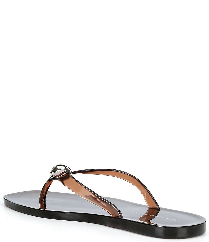 Loeffler Randall Jovie Jelly Thong Flip Flops