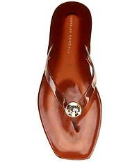 Loeffler Randall Jovie Jelly Thong Flip Flops