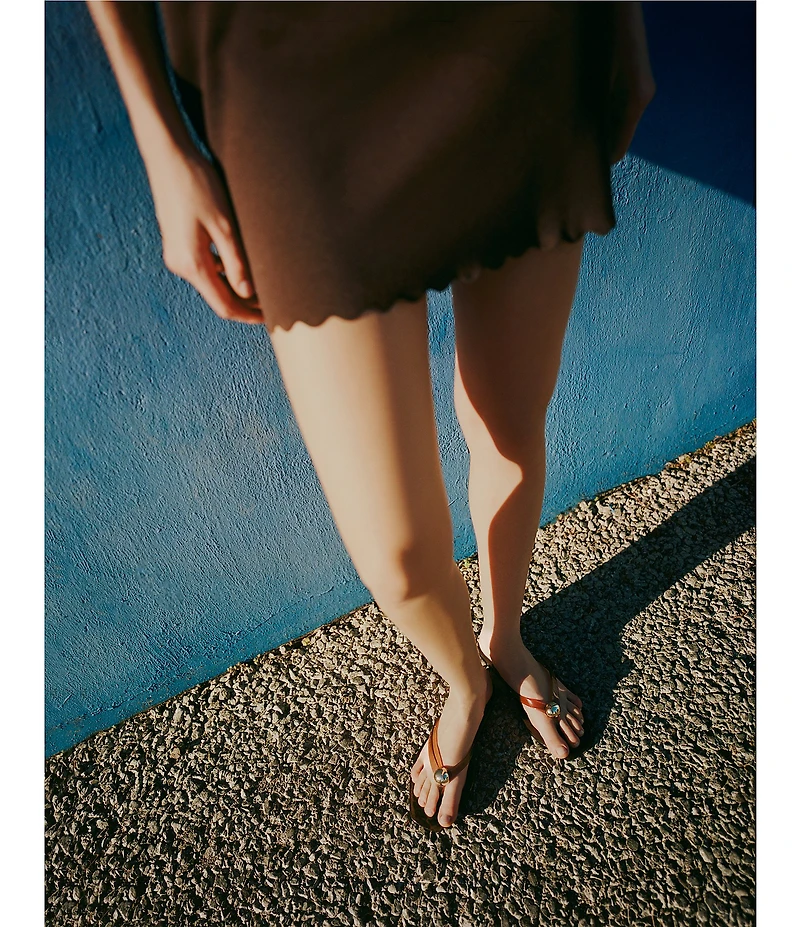 Loeffler Randall Jovie Jelly Thong Flip Flops