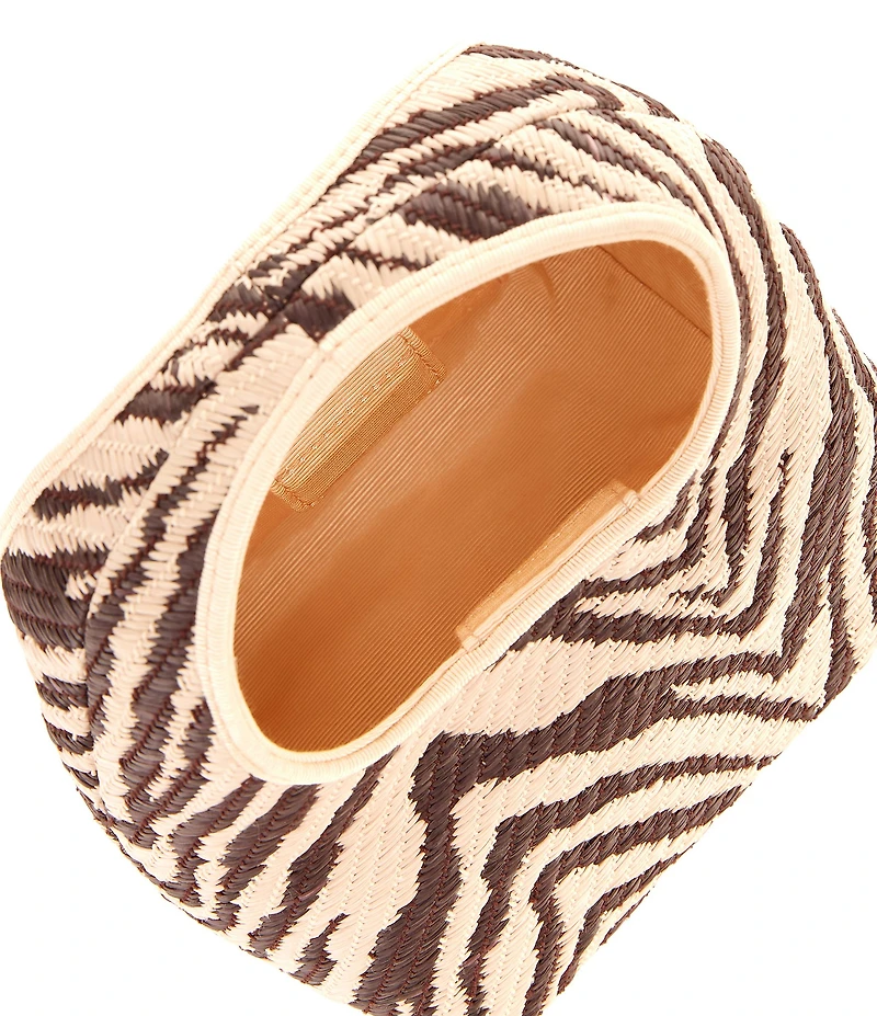Loeffler Randall Kenzie Zebra Mini Top Handle Bag
