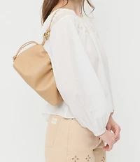 Loeffler Randall Kiri Leather Shoulder Bag