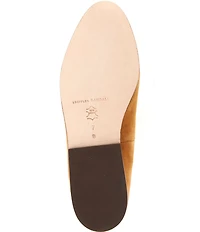 Loeffler Randall Noelle Suede Bow Ballet Flats