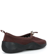 Loeffler Randall Raina Dark Brown Mesh Slip On Shoes