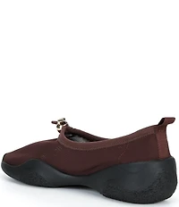 Loeffler Randall Raina Dark Brown Mesh Slip On Shoes