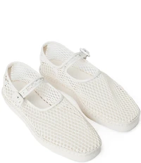 Loeffler Randall Rita Netted Mesh Mary Jane Flats