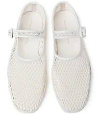 Loeffler Randall Rita Netted Mesh Mary Jane Flats