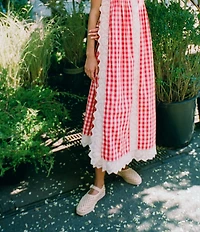 Loeffler Randall Rita Netted Mesh Mary Jane Flats