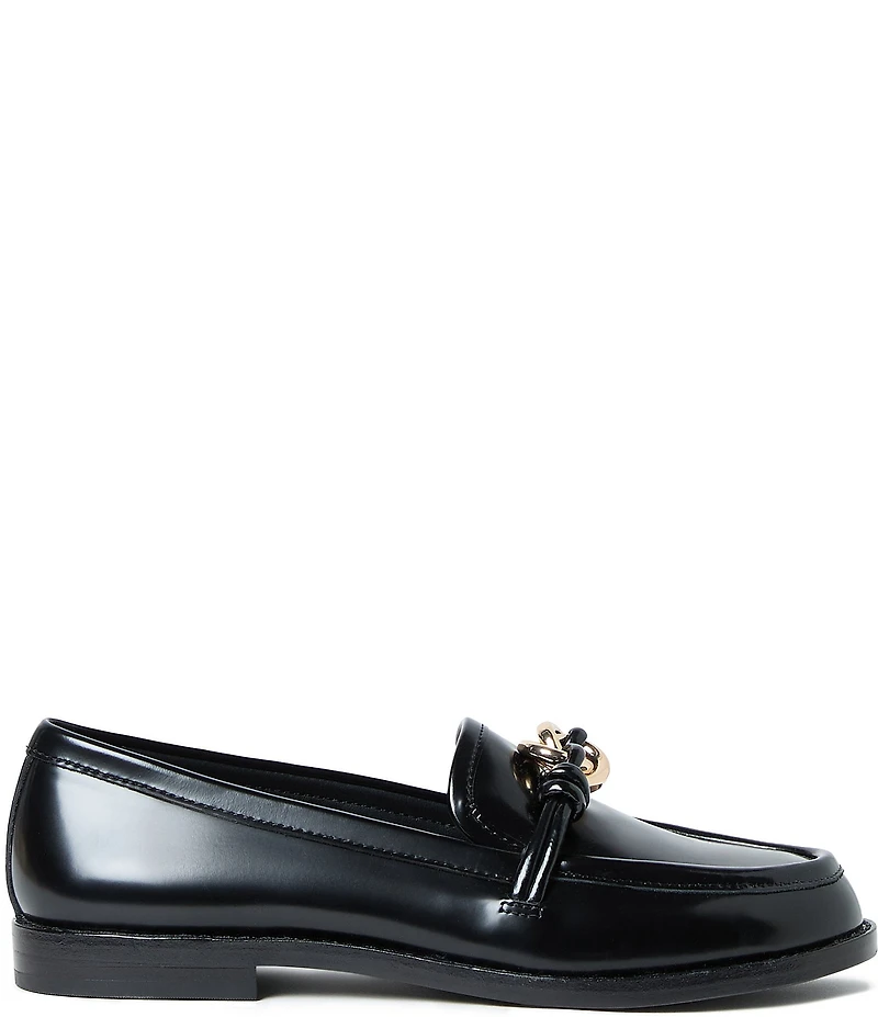 Loeffler Randall Roma Nappa Leather Hardware Loafers