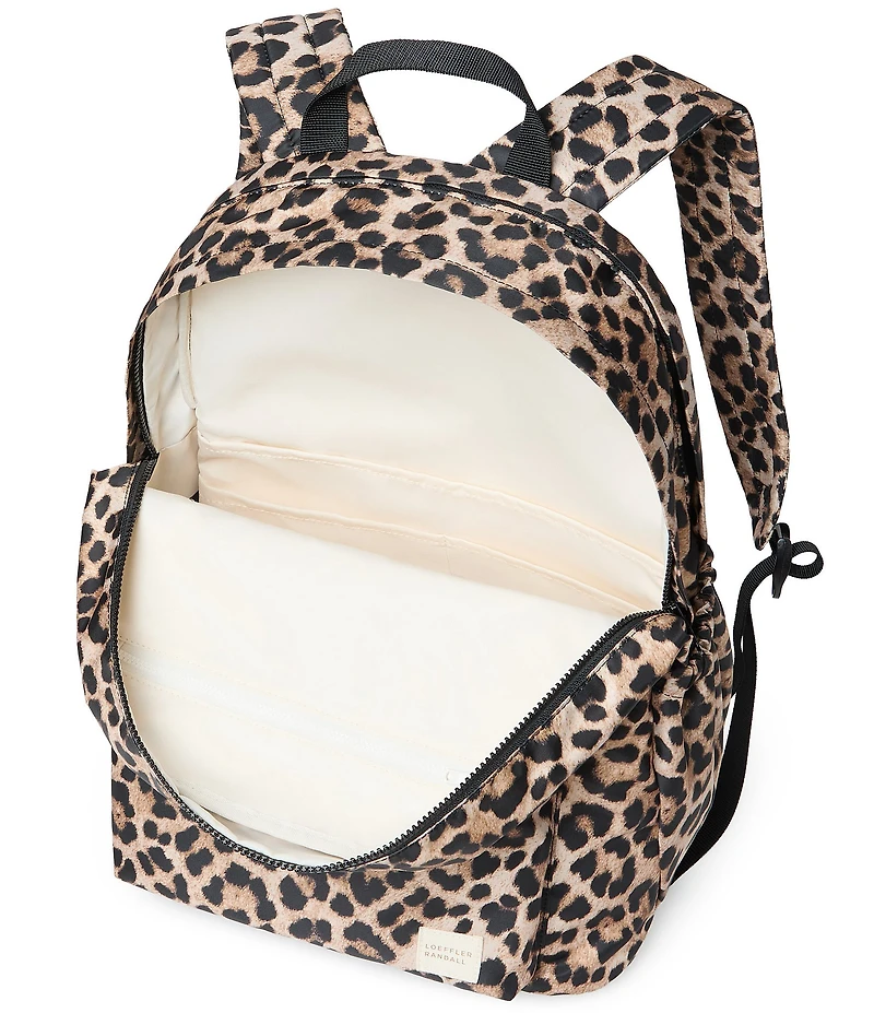 Loeffler Randall Stevie Animal Print Backpack