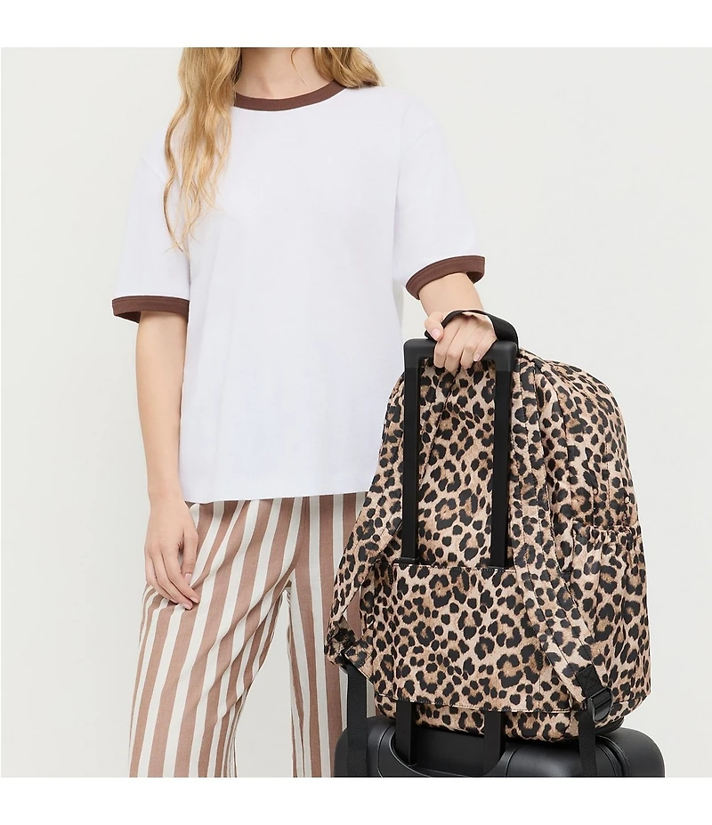 Loeffler Randall Stevie Animal Print Backpack