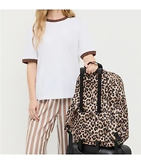 Loeffler Randall Stevie Animal Print Backpack