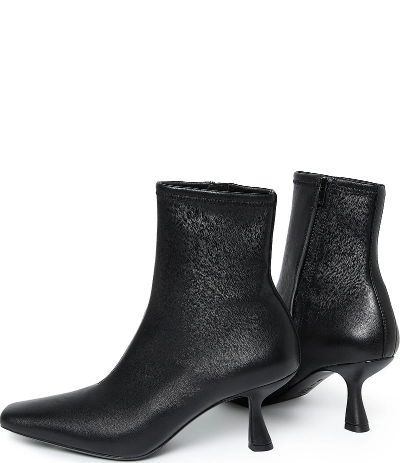 Loeffler Randall Thandy Leather Square Toe Booties