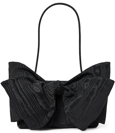 Loeffler Randall Valerie Black Moire Bow Bag