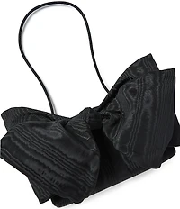 Loeffler Randall Valerie Black Moire Bow Bag