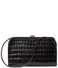 Loeffler Randall Zella Crocodile Clutch