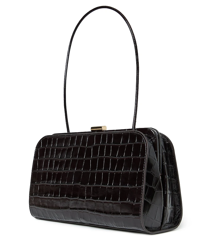 Loeffler Randall Zella Crocodile Clutch