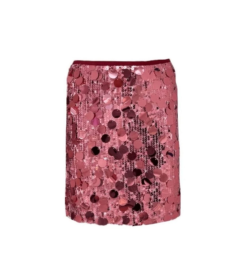 Lola + The Boys Little/Big Girls Magic Sequin Paillette Mini Skirt