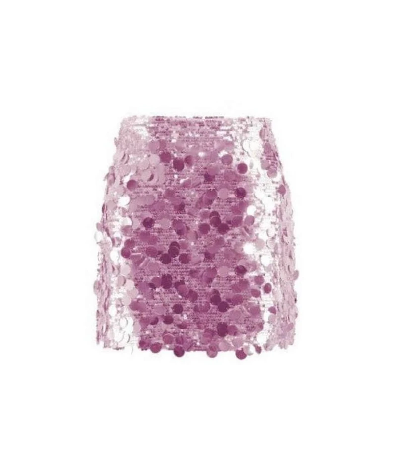 Lola + The Boys Little/Big Girls Magic Sequin Paillette Mini Skirt