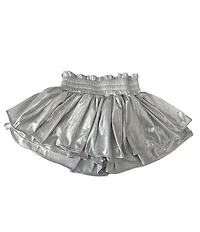 Lola + The Boys Little/Big Girls Metallic Skort