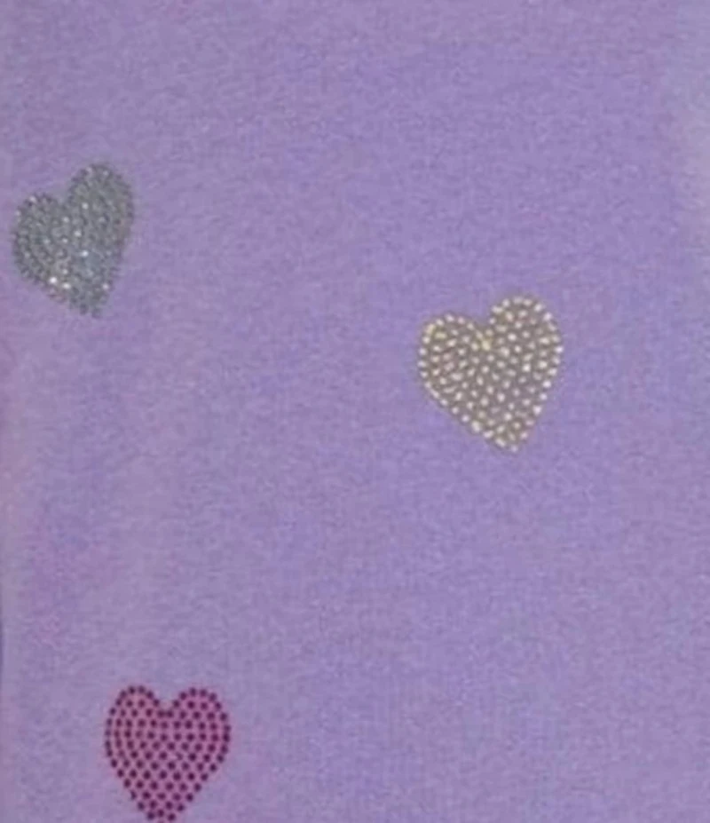 Lola + The Boys Little/Big Girls Crystal Hearts Long Sleeve Sweatshirt & Flare Leg Pants Set