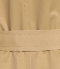 London Fog Double Collar Long Sleeve Belted Single Breasted Trench Coat
