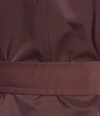 London Fog Double Collar Long Sleeve Belted Single Breasted Trench Coat