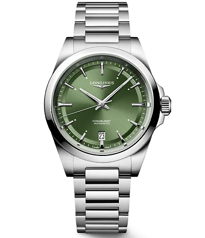 Longines Men's Conquest Automatic Stainless Steel Bracelet Watch