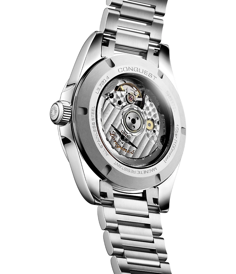 Longines Men's Conquest Automatic Stainless Steel Bracelet Watch