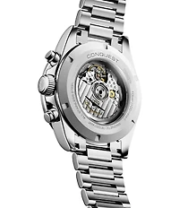 Longines Men's Conquest Chronograph Stainless Steel Bracelet Watch