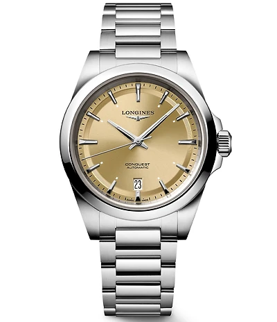 Longines Men's Conquest Automatic Stainless Steel Bracelet Watch