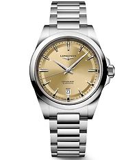 Longines Men's Conquest Automatic Stainless Steel Bracelet Watch