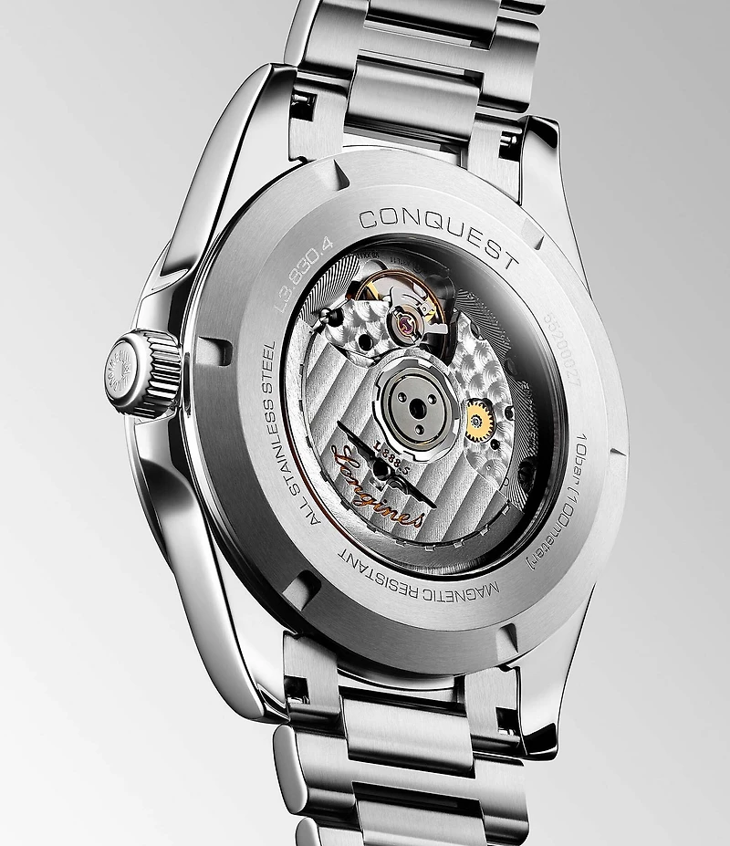 Longines Men's Conquest Automatic Stainless Steel Bracelet Watch