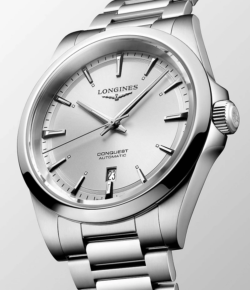 Longines Men's Conquest Automatic Stainless Steel Bracelet Watch