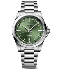 Longines Men's Conquest Automatic Stainless Steel Bracelet Watch