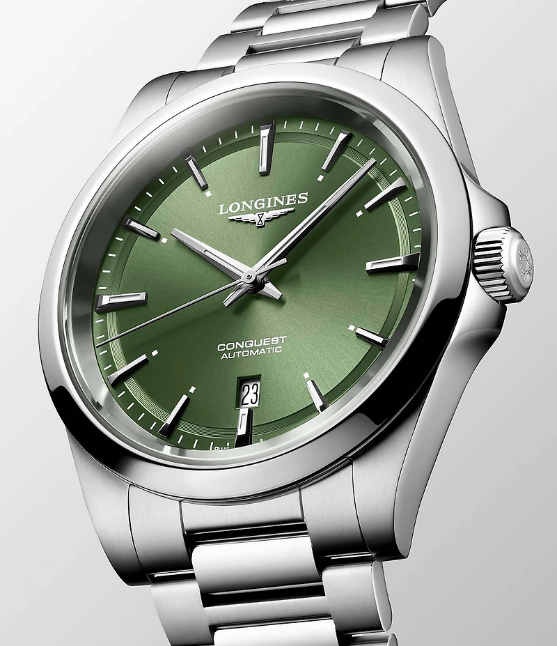 Longines Men's Conquest Automatic Stainless Steel Bracelet Watch